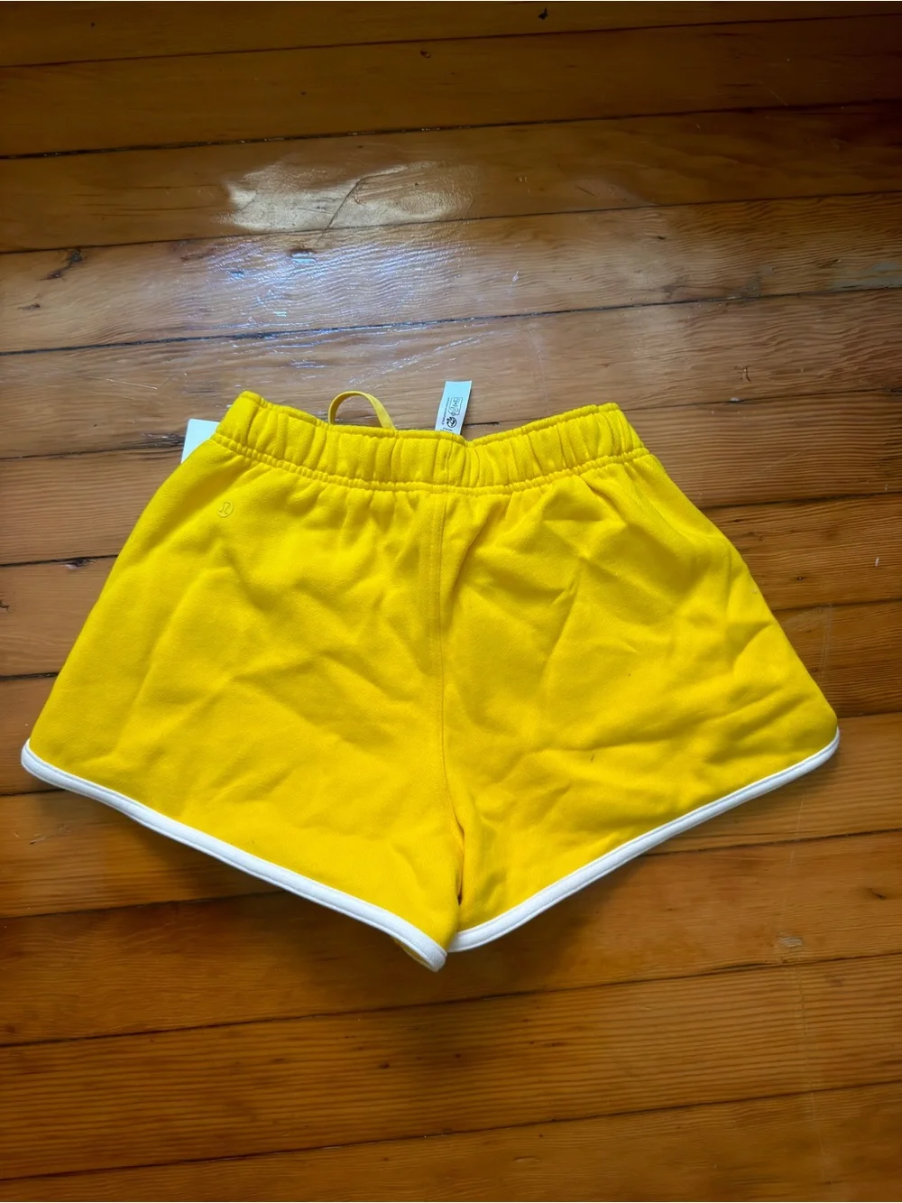 NWT Lululemon Yellow Elastic-Waist Bottoms